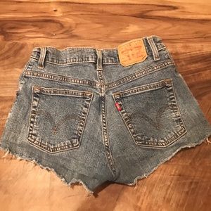 Levi’s 550 Denim Cutoff Shorts